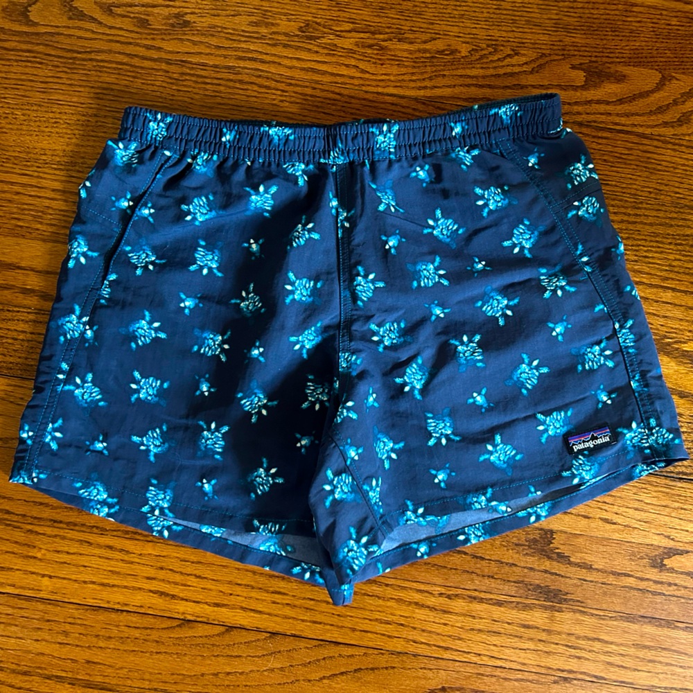 NWOT Patagonia Women’s Blue Baggies Shorts Size Small